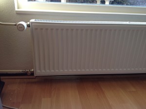 Nieuwe radiator achterzijde